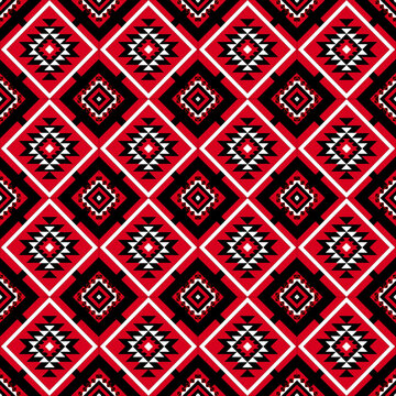 red and black seamless background