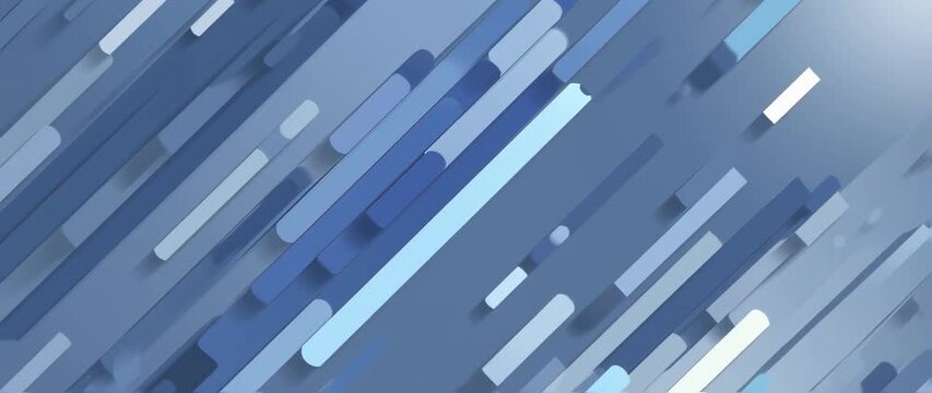 Abstract geometric blue pattern