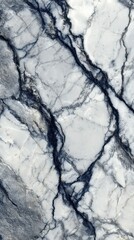Elegant white and grey marble surface with intricate veining showcasing natural beauty and texture