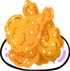 한국 스타일 프라이드치킨