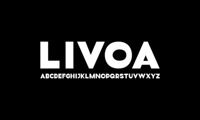 Vintage typography font vector. Masculine clean bold character set. Creative alphabet simple typeface. Abstract letter type style. Logo art banner poster flyer billboard text graphic design