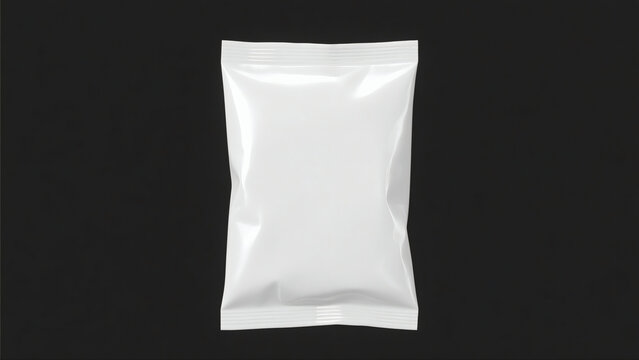 white paper bag foil bags plastic paper bag pet food packaging bags, take out,product mockup photo E-commerce marketing poster Background shooting scene
