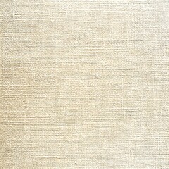 Fototapeta premium Cream Beige Linen Texture Background Seamless Pattern Fabric