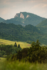 View to Trzy Korony mountain at Pieniny  © Alicja