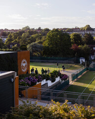 Wimbledon practice court