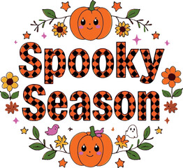 Autumn Pumpkin T-Shirt Design