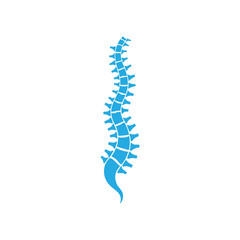Spine logo vector illustration template design
