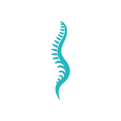 Spine logo vector illustration template design