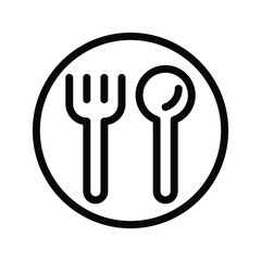 Fototapeta premium culinary outline icon vector design good for web or mobile app