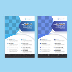 Clean and Professional Corporate Business Flyer&nbsp;Template