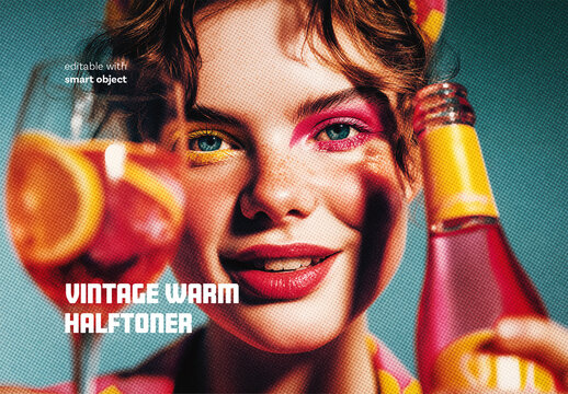 Wintage Warm Halftoner