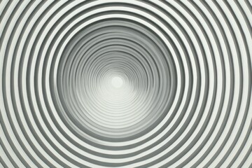 Obraz premium A monochrome image featuring concentric circles leading to a bright center