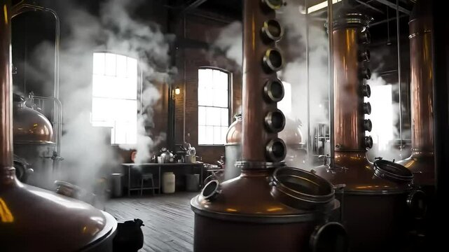 The Art of Distillation Copper Stills in Action