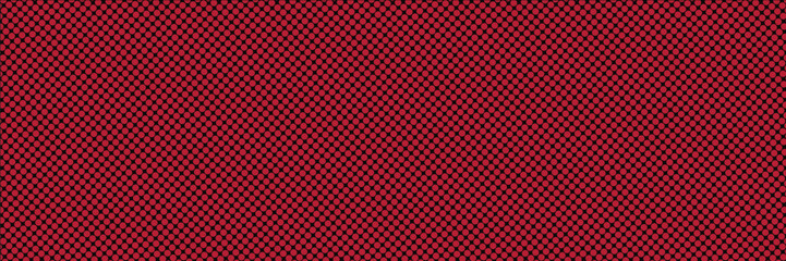 Halftone dots red and blue color pattern gradient grunge texture background.