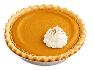 Pumpkin Pie A creamy pumpkin filling spiced with cinnamon, nutmeg, and cloves, nestled in a flaky pie crust. A Thanksgiving