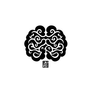 cloud computing concept on white