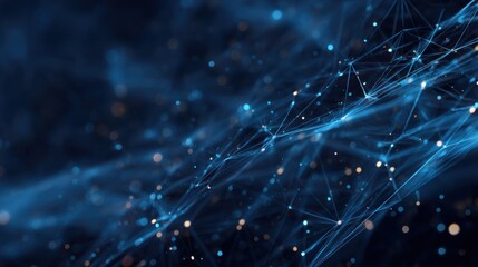 Obraz premium Abstract digital network