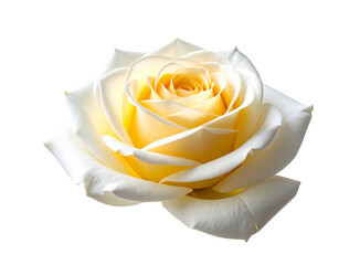 white realistic flower