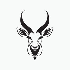 deer head vector