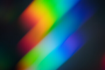 light leak overlay effect with blur rainbow light leaks and bokeh,retro grain noisy film distressed...