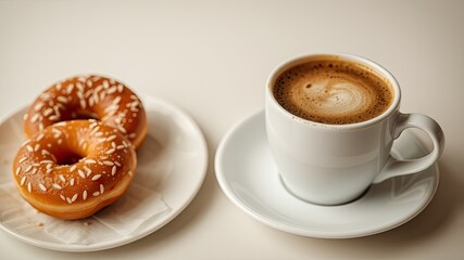 Sweet Start: Coffee and Doughnuts