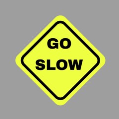 vector illustration of a warning sign