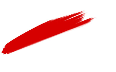 indonesian flag with brush strokes