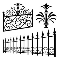 wrought iron gate