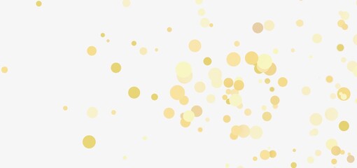 Elegant gold confetti on white. Perfect for celebrations, invitations, and more.