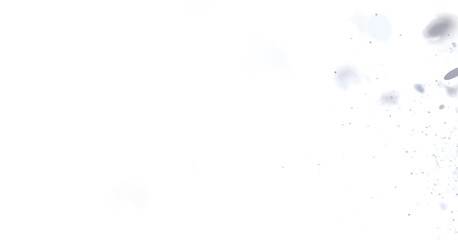 High-res image of subtle grey dust particles on white background. Ideal for overlay, texture, or design element.