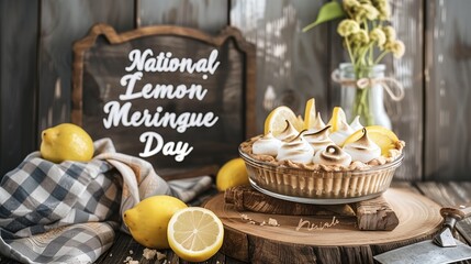 National Lemon Meringue Pie Day