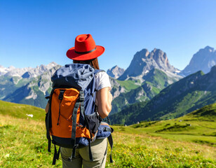  "Happy Hikers Enjoying Outdoor Freedom"