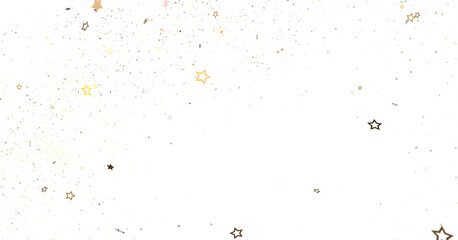 A Shower of Golden Stars: Captivating 3D Illustration Takes You to a Celestial Realm