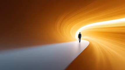 Visualization illustration of not comparing oneself to others, highlighting self-love, inner confidence, and authentic happiness.