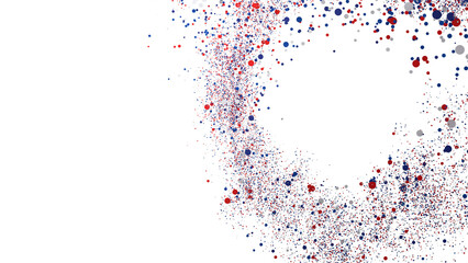 Patriotic festive design element.  Perfect for celebration