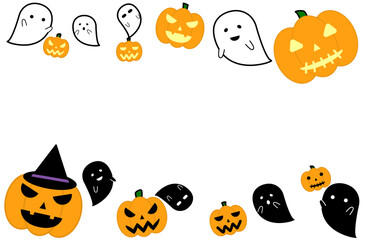 Halloween simple frame