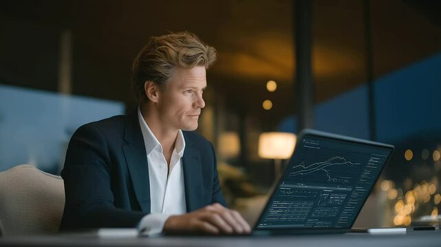Professional Software Testing in Home Office with Dashboard