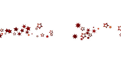 Red Star Scatter Background