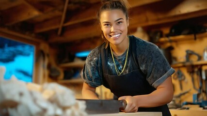 Teacher Explaining Concepts in Meeting Room with Whiteboard