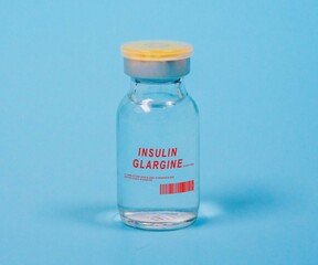 A long-acting insulin used to manage blood sugar levels in