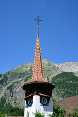 Swiss Reformed Church, Kandersteg, Switzerland