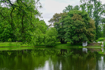 lake in the park