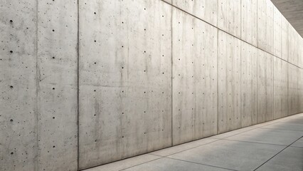 A textured concrete wall provides a modern and industrial architectural background with geometric lines and patterns