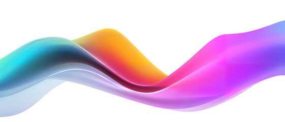 abstract colorful wave