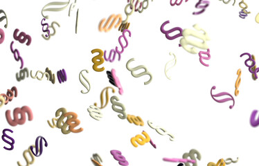 Symbol article sign clause section law rights laywer legal icon