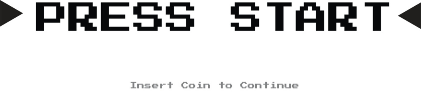 pixel press start Press Start