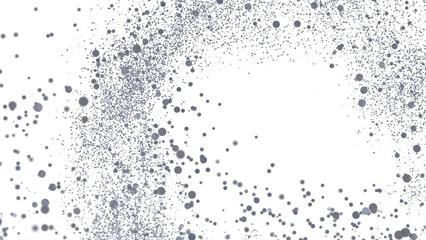 High-resolution stock photo of abstract silver particles on white background. Perfect for design projects.