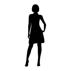 Fototapeta premium woman silhouette
