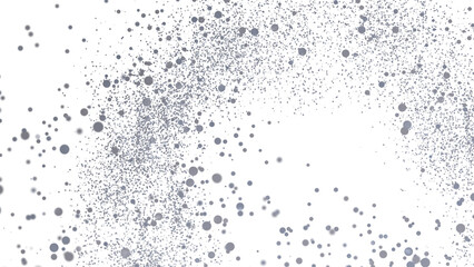 Abstract background with silver glitter particles. Perfect for festive designs.