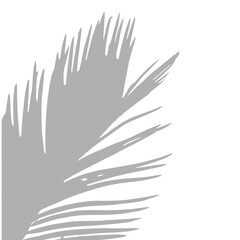 Abstract geometric composition with gray and white shapes